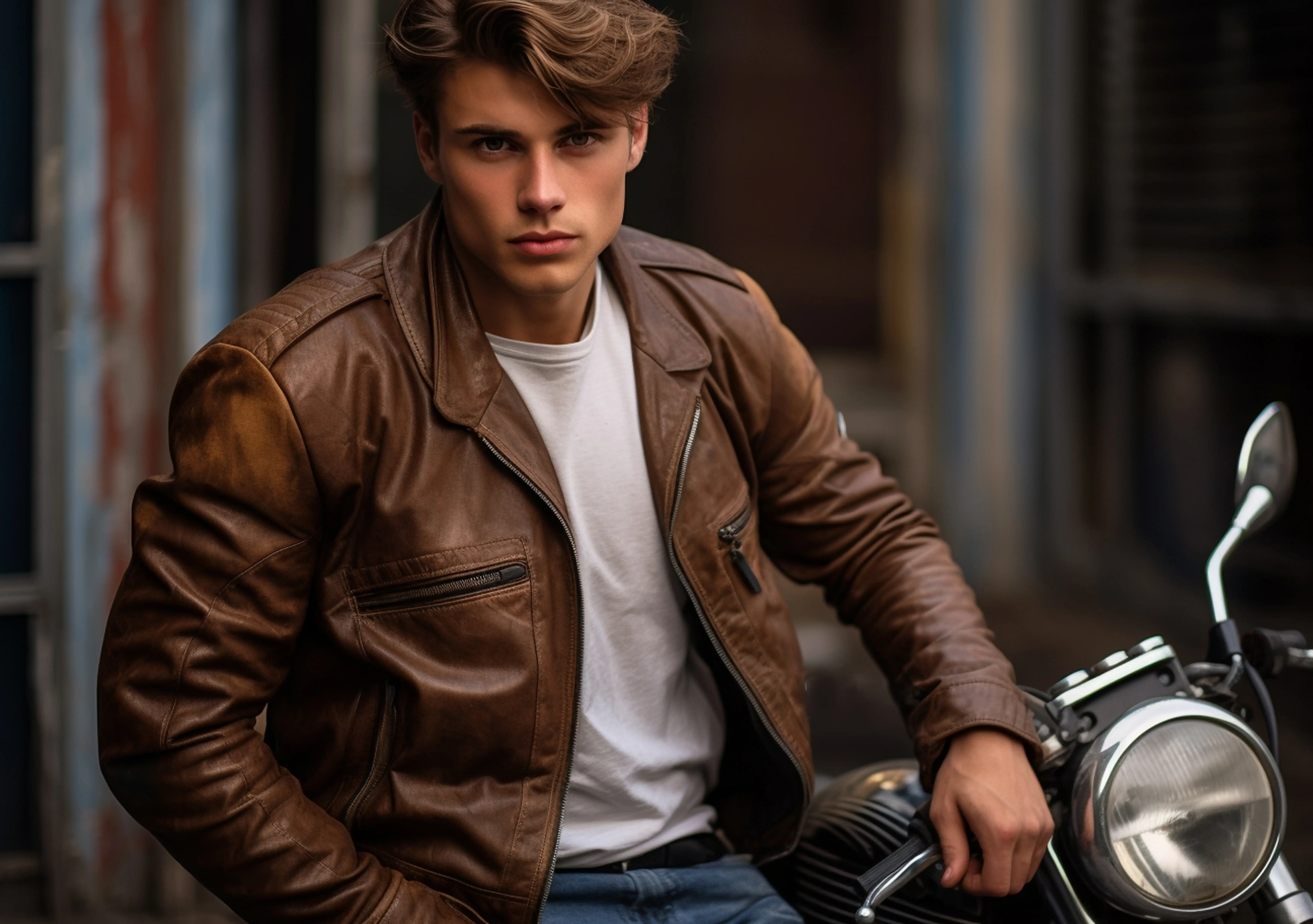 Men's Leather Jacket