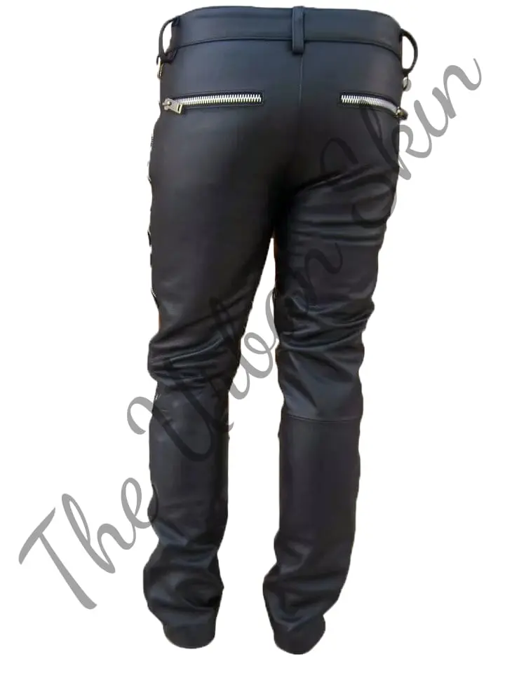 Unbranded UB342 Straight Fit Men's Denim - 21oz Black Selvedge Jeans